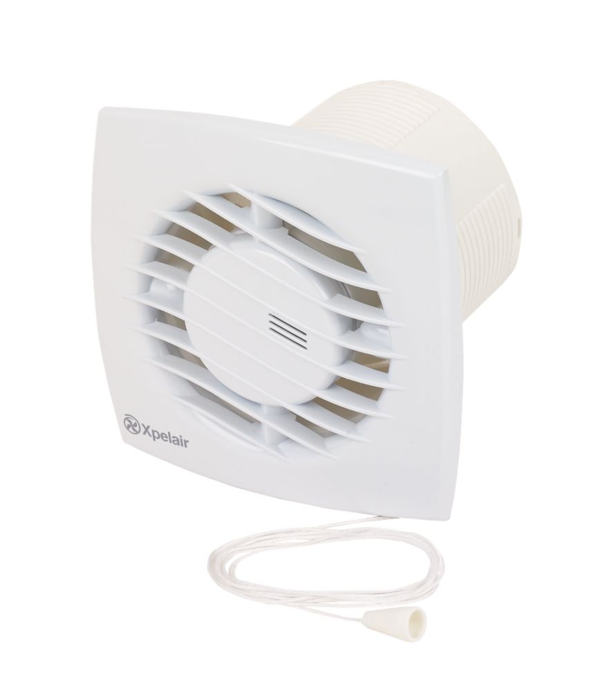 Xpelair SL100P 100mm Shallow Profile Pullcord Axial Fan