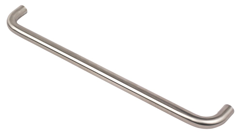 Office D Pull Handle Satin Stainless Steel 425mm Pack of 2