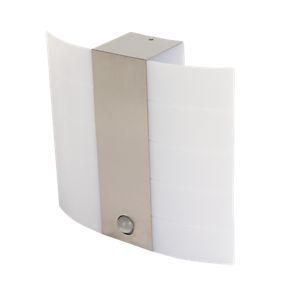 Stainless Steel Square Wall Light PIR