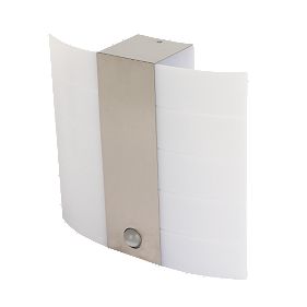 Stainless Steel Square Wall Light PIR