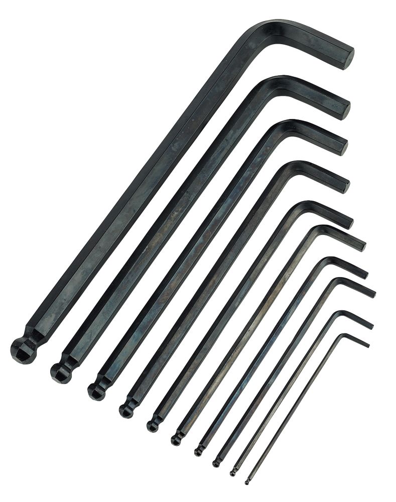 10 Piece Long Arm Hex Key Set