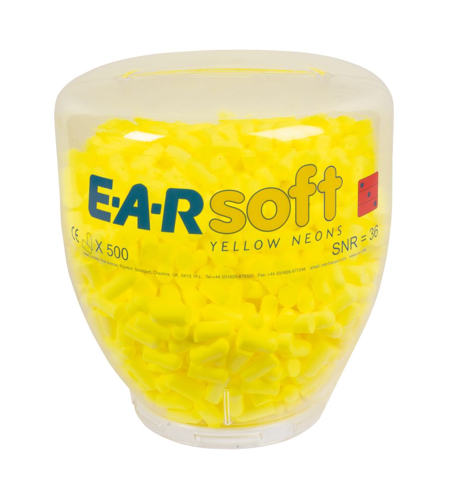 EAR Earsoft Neons Ear Plug Refill Bottle