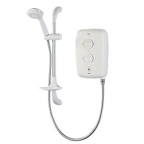 T80GSI Manual Electric Shower White 10.5kW