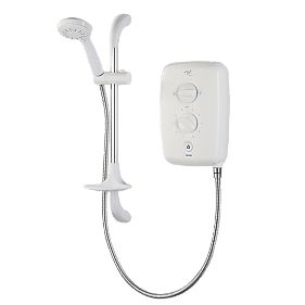 T80GSI Manual Electric Shower White 10.5kW