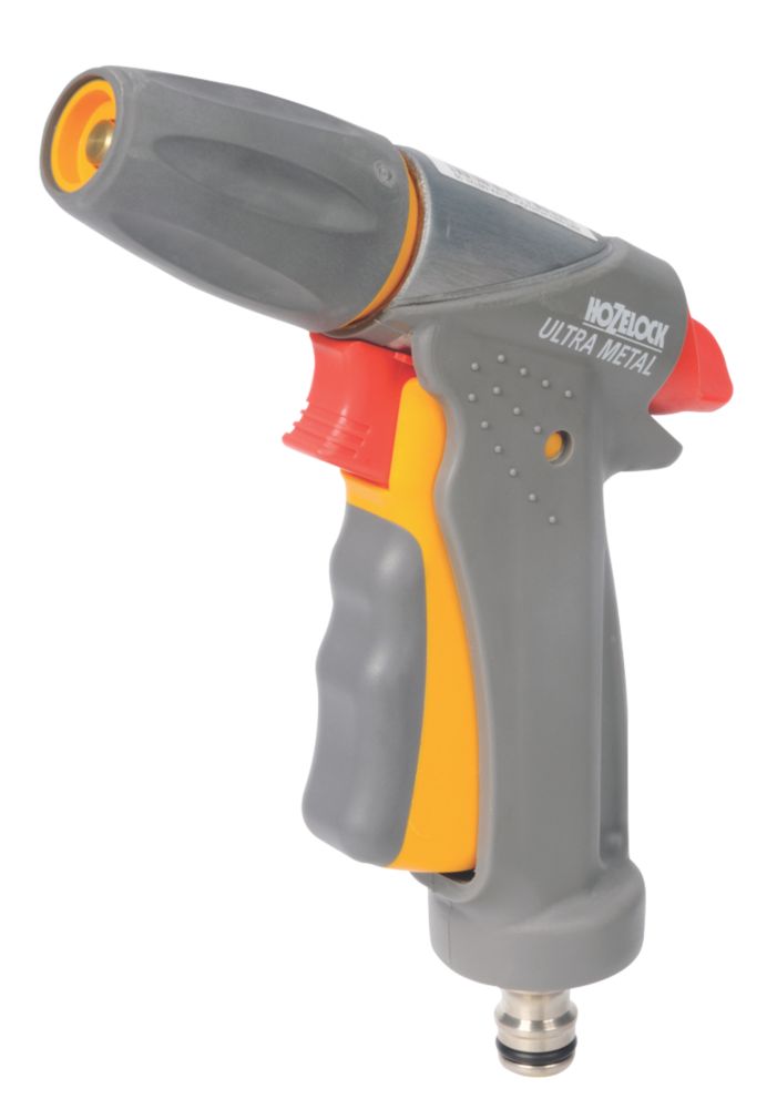 Hozelock Ultra Metal Watering Gun 3 Spray Patterns