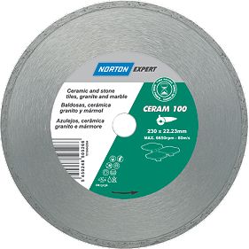 Norton Expert Classic Ceram Diamond Blade 230 x 22.23mm