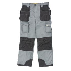 CAT Trademark Trousers C172 Grey / Black 32