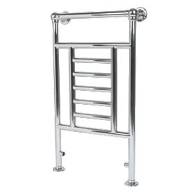 Traditional Victorian Towel Rail Chrome 535 x 914mm 148W