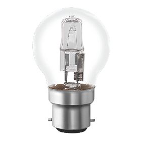 Sylvania Classic ECO Ball Halogen Lamp BC 345Lm 28W