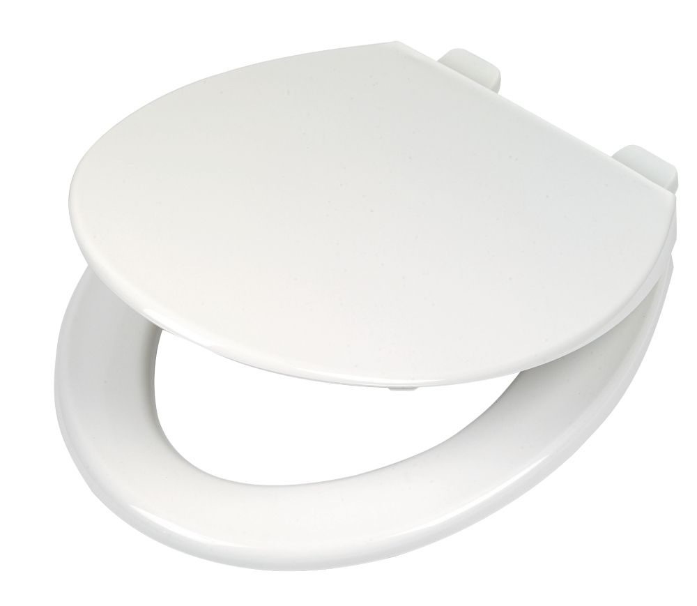 Carrara amp Matta Contract Toilet Seats White Pack of 5