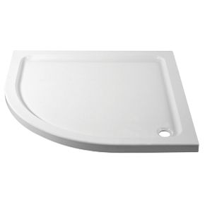 Unbranded April Offset Quadrant Shower Tray 1200 x 800 x
