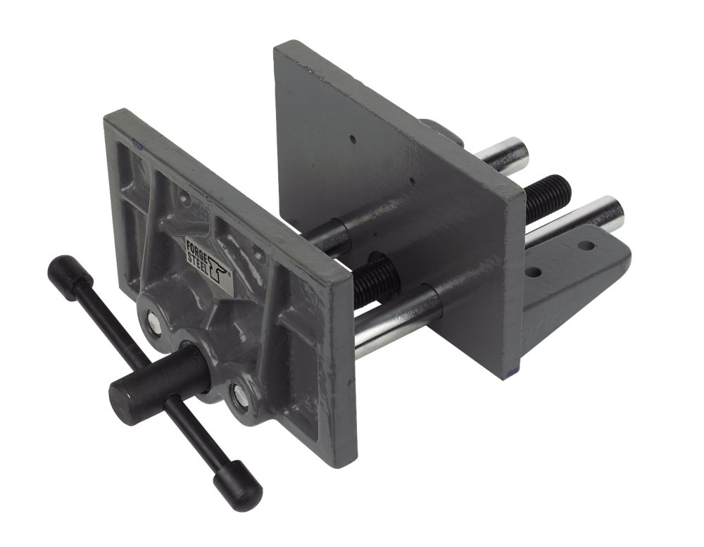 Forge Steel Woodworking Vice 6" Vices Screwfix.com