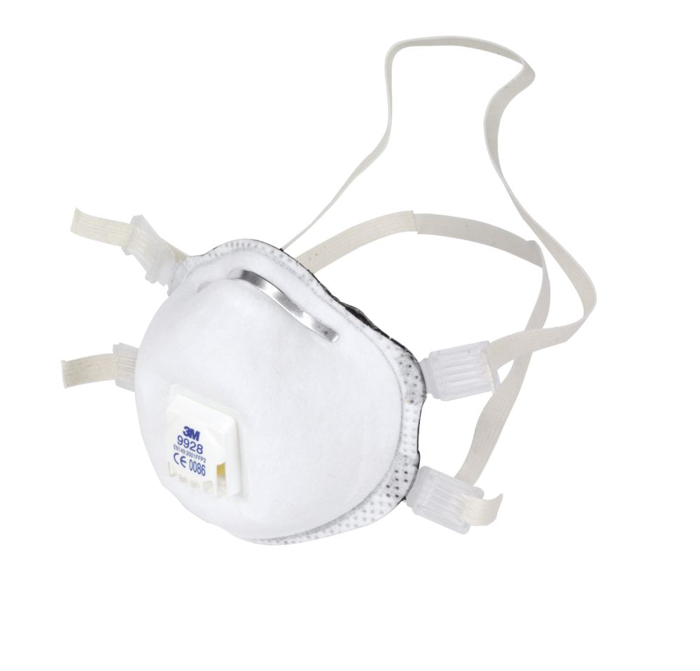Valved Soft Seal Welding Respirator 3M 9928 Pack of 10