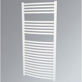 Kudox Curved White Towel Radiator 1100 x 500mm 524W 1788Btu