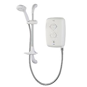 T80GSI Manual Electric Shower White 9.5kW