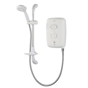 T80GSI Manual Electric Shower White 9.5kW