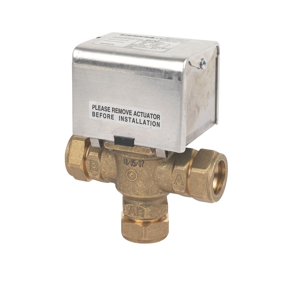 Siemens CMV322 3 Port Mid Valve