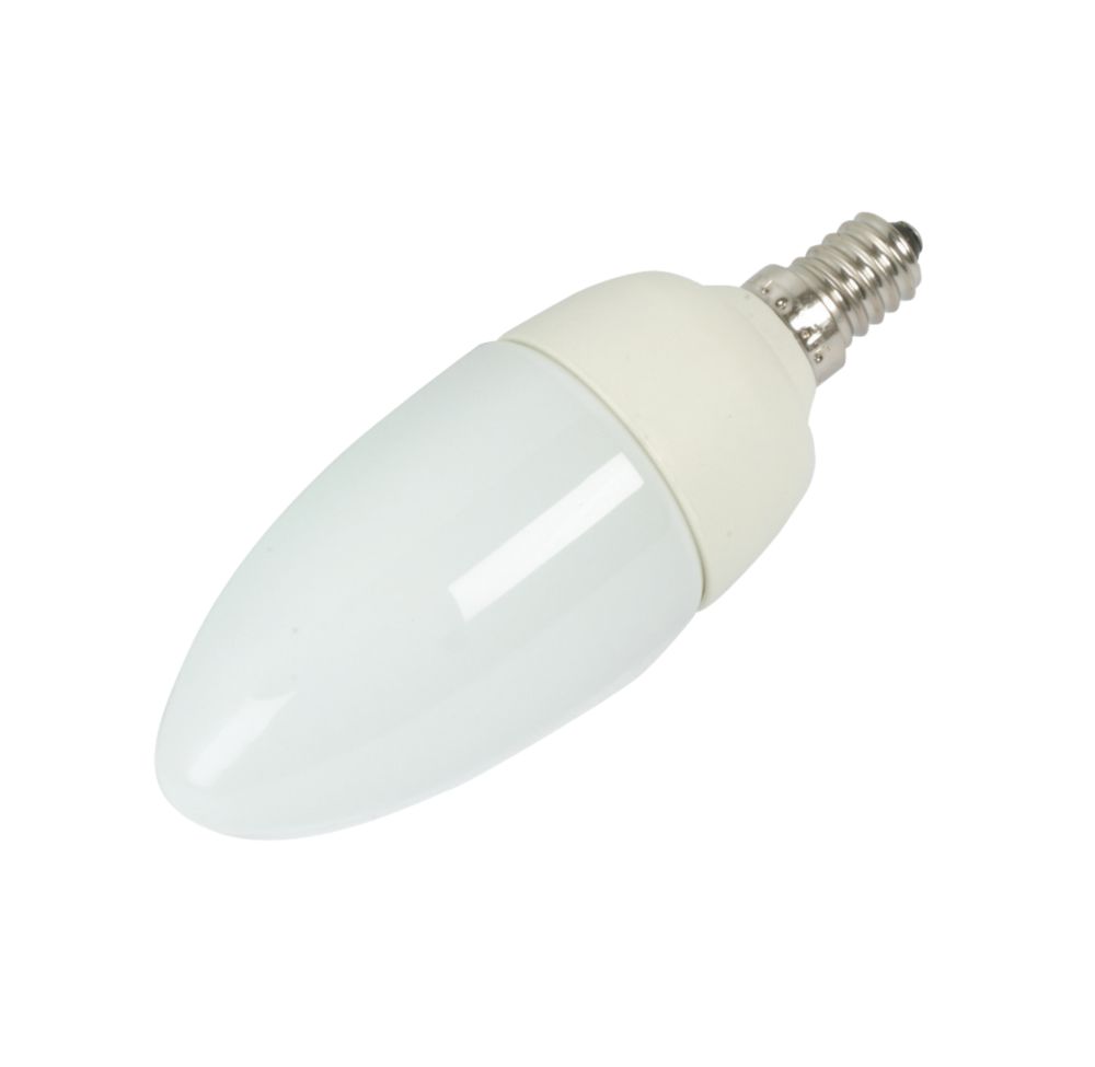 Philips Candle B35 Compact Fluorsecent Lamp ES E27 290Lm 8W