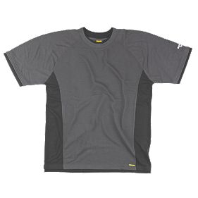 DeWalt Grey / Black Performance Wicking T-Shirt Size XXL 46