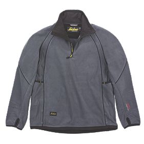 Snickers Half-Zip Fleece Grey XL 49