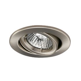 JCC Fireguard Adjustable Fire Rated Recessed Downlight Satin Nickel 240V