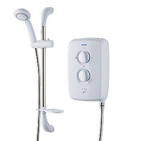 T70GSI Manual Electric Shower White 9.5kW