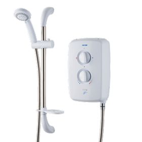 T70GSI Manual Electric Shower White 9.5kW