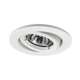 JCC Fireguard Adj. Low Voltage Fire Rated Recessed Downlight Kit White 12V