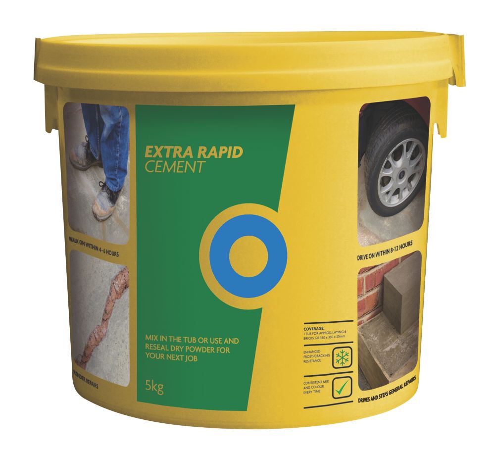 Ready Mix Cement | Cement |Rapid Set Cement | Screwfix.com