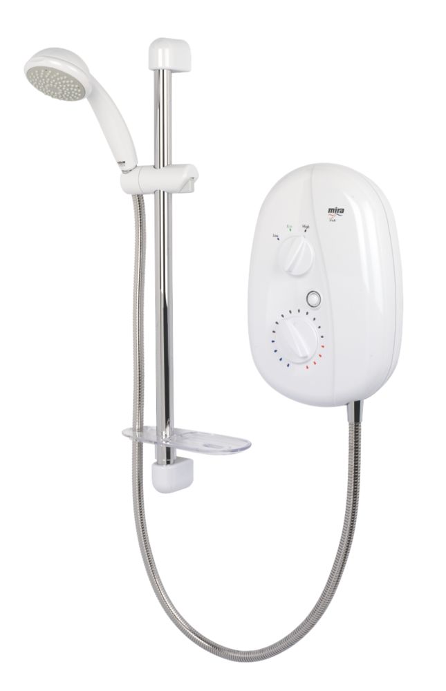 Mira Vie 9.5kW Electric Shower White / Chrome