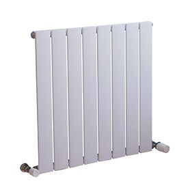 Oceanus Vertical Designer Radiator White 595 x 600mm