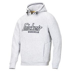 Snickers 2808 Grey Hoodie Hooded Sweatshirt M 41