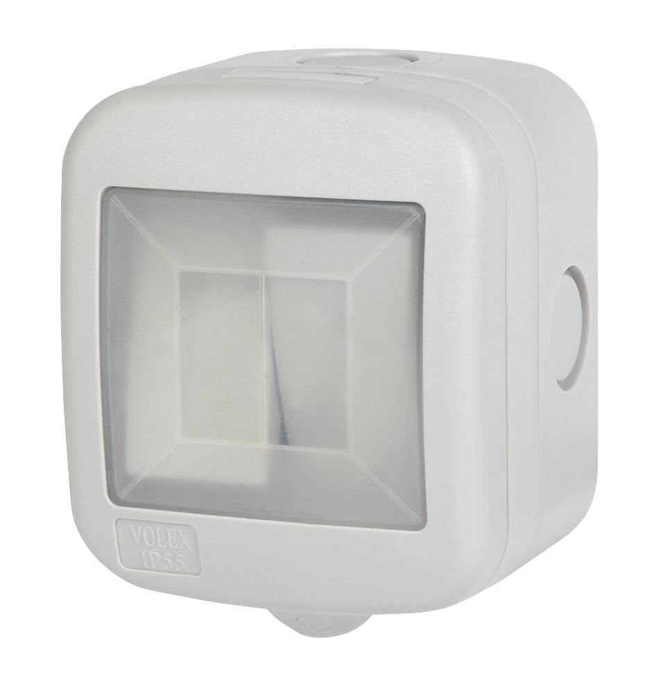 IP55 20A 2 Gang 2 Way Switch