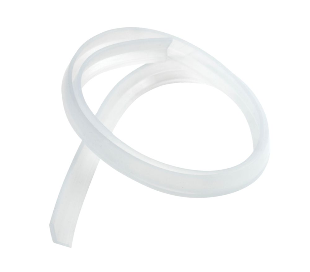 Croydex Universal Shower Door Seal Kit Clear