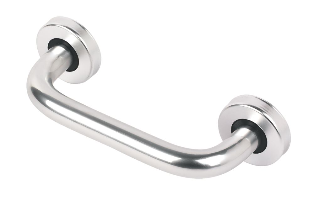 Office D Pull Handle Concealed Fix Aluminium 150mm Pack of 2