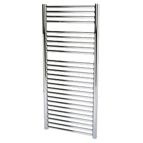 Kudox Chrome O Profile Towel Rail 500 x 1100mm 419W 1430Btu