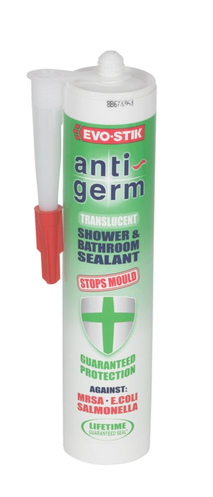 Evo Stik Anti Germ Bathroom Clear 290ml