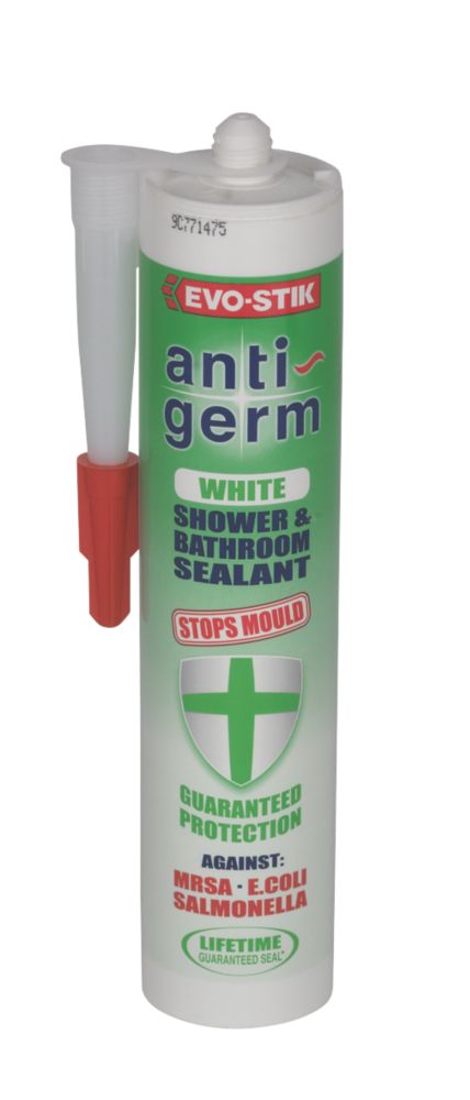 Evo Stik Anti Germ Bathroom White 290ml