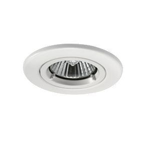 JCC Fireguard Fixed Fire Rated Recessed Downlight White 240V