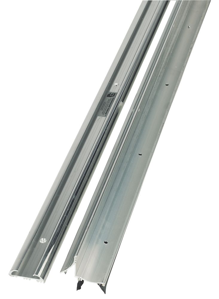 2 Part Trimline Threshold Polished Aluminium 914mm