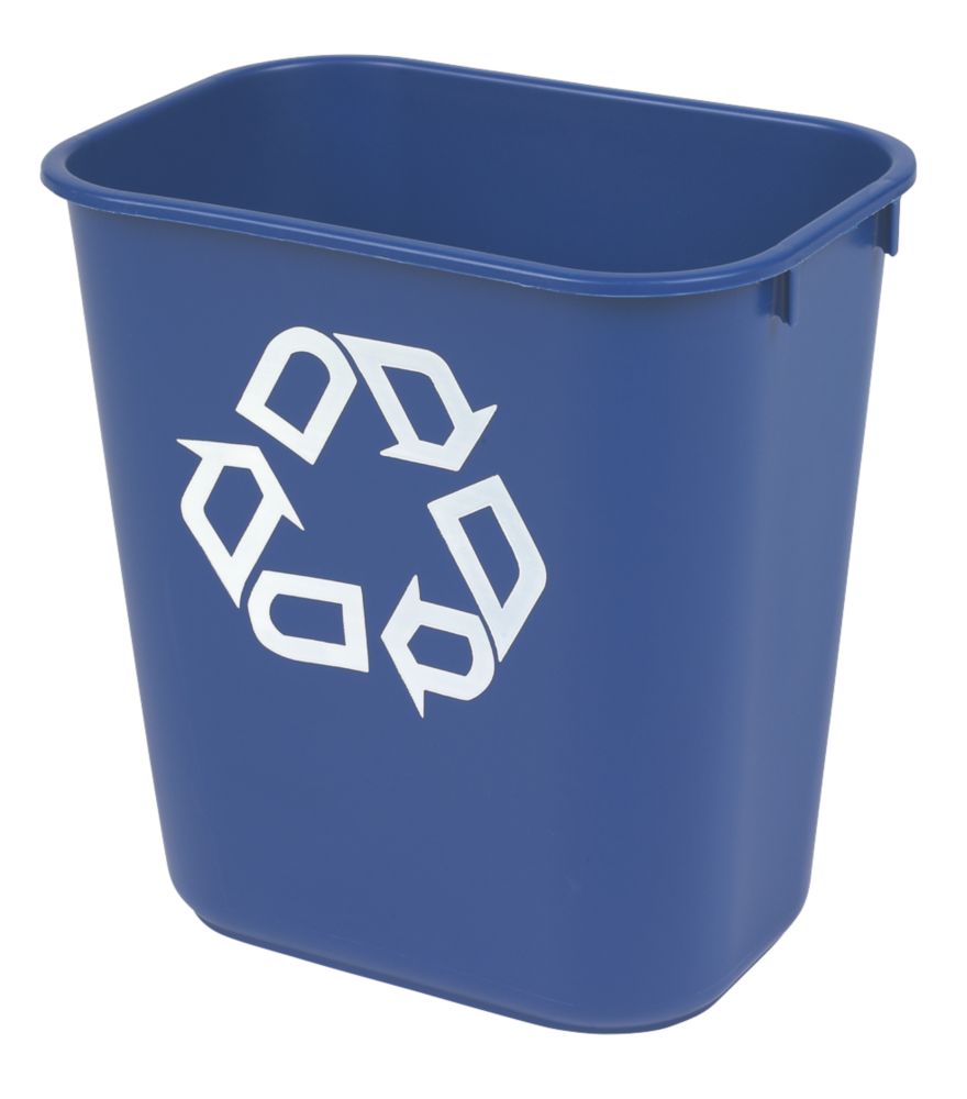 Blue Waste Disposal Bin 12.9Ltr Pack of 12