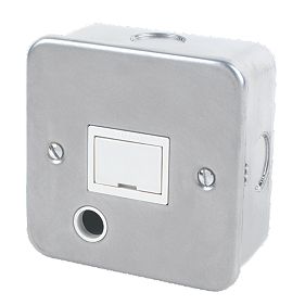 13A Fused Connection Unit & Flex Outlet Metal-Clad