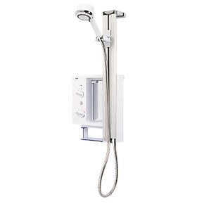 Mira Elevate Electric Shower White/Chrome 9.5 kW