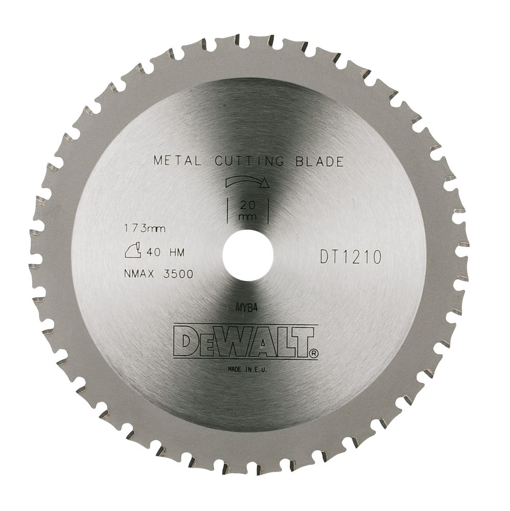 DeWalt 173x20mm 40T TCT Circular Saw Blade