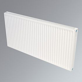 Flomasta Type 21 Double Panel Single Convector Radiator White 300 x 1600mm