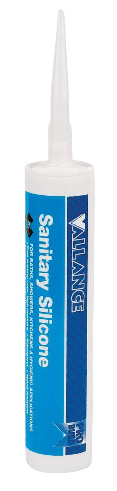 Vallance Sanitary Silicone Clear 295ml