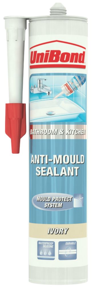 UniBond Anti Mould Sanitary Sealant Ivory