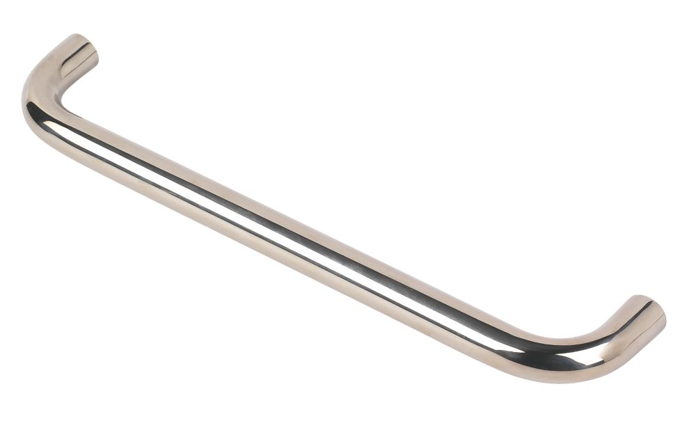 Office D Pull Handle Polished Stainless Steel 300mm Pack of 2