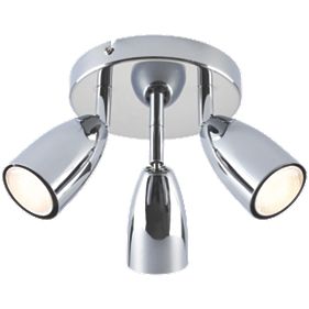 Kappa 3-Plate Circular Spotlight Chrome