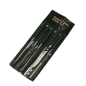 Forge Steel Diamond File Set 5 Pc